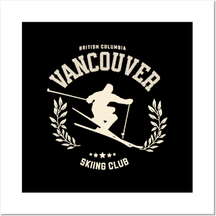 Skiing Club Vancouver Posters and Art